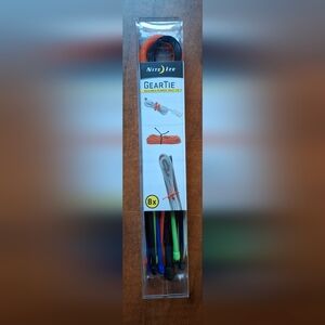 Nite Ize Gear Tie 8pk Assorted Strong Rubber Twist Cord 3-18" Organize GTBA-A2R8